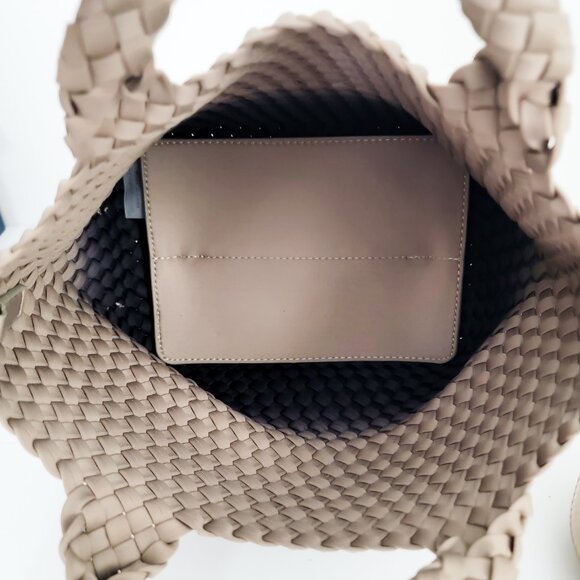 Naghedi St. Barth's Black Sand Dip Dye Mini Tote - Picture 7 of 7